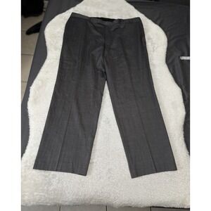 Hugo Boss Mens Wool Gray Straight Dress Pants Size 40‎ Pants Pockets 40x31